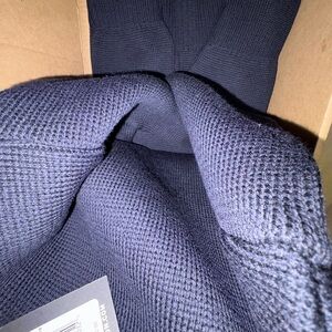 Navy Blue Knit Sweater